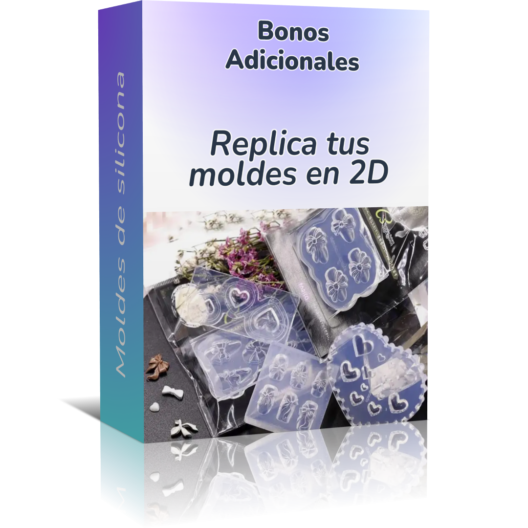 caja bono replica tus moldes 2d