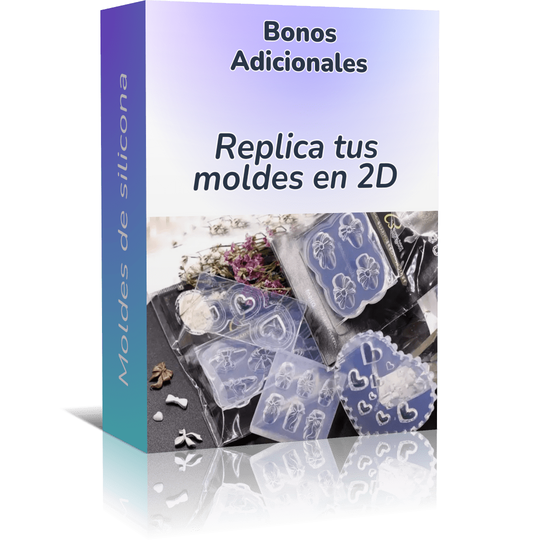 caja bono replica tus moldes 2d